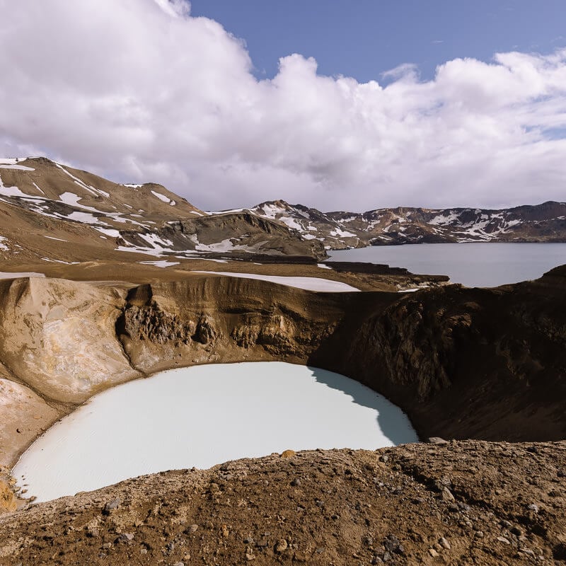 Askja Caldera Iceland