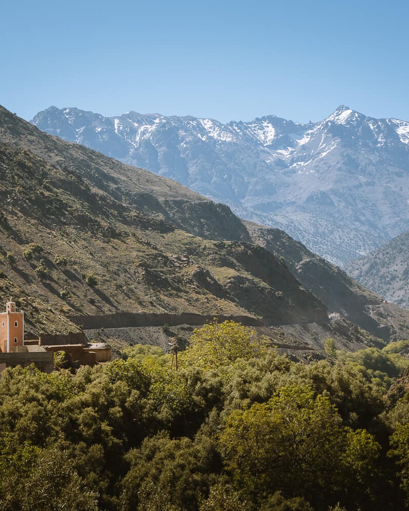 Atlas mountains morocco