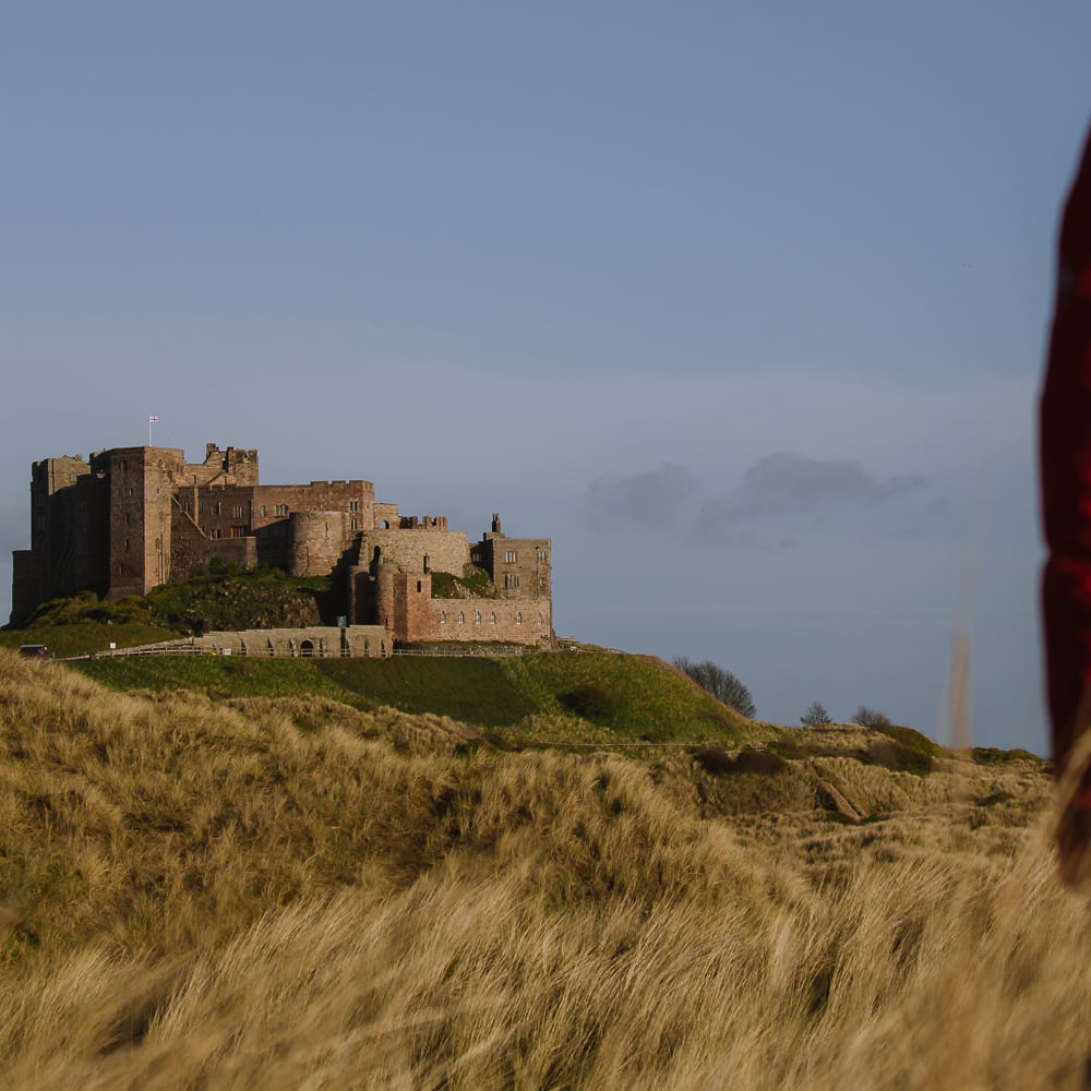 Northumberland Coastal Path, Bambrugh Castle