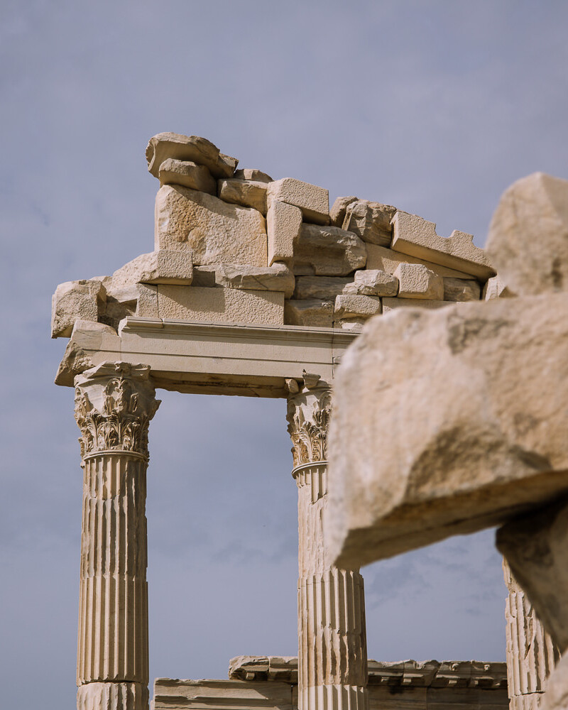 Pergamon ruins in Turkey