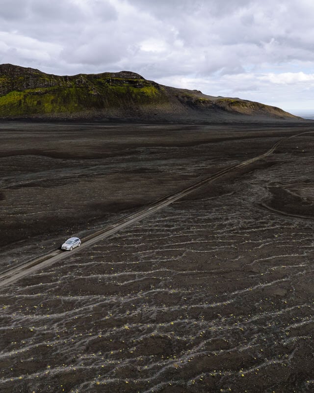 F-roads of Iceland near Maelifell