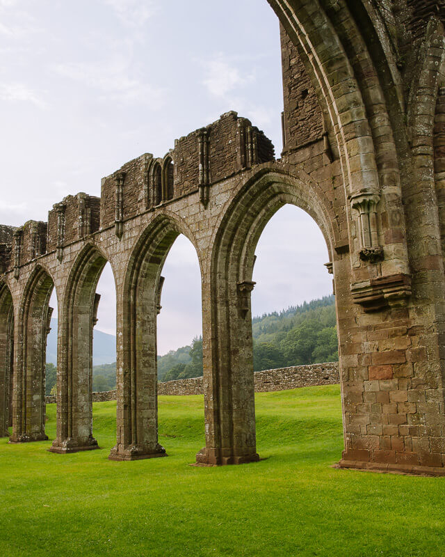Llanthony Priory in the Wye Valley