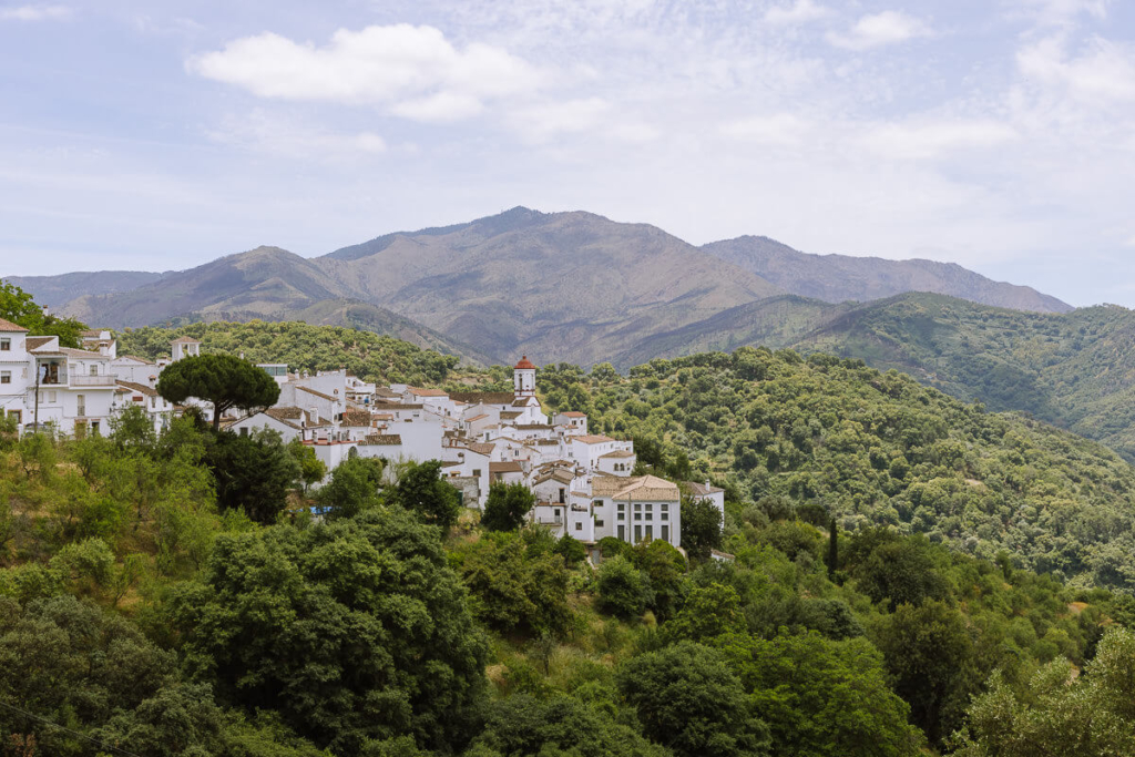 White village andalucia Spain