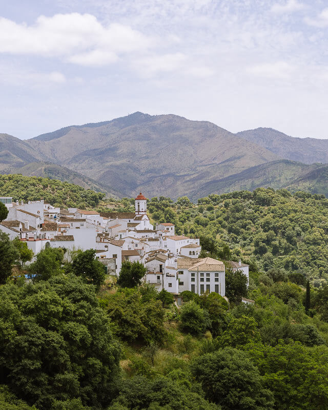 White village andalucia Spain