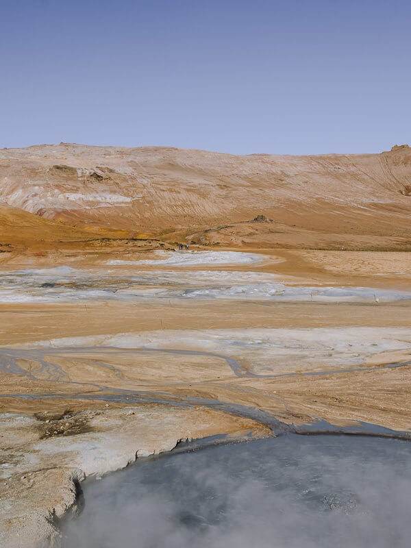 Hverir geothermal area near Myvatn Iceland