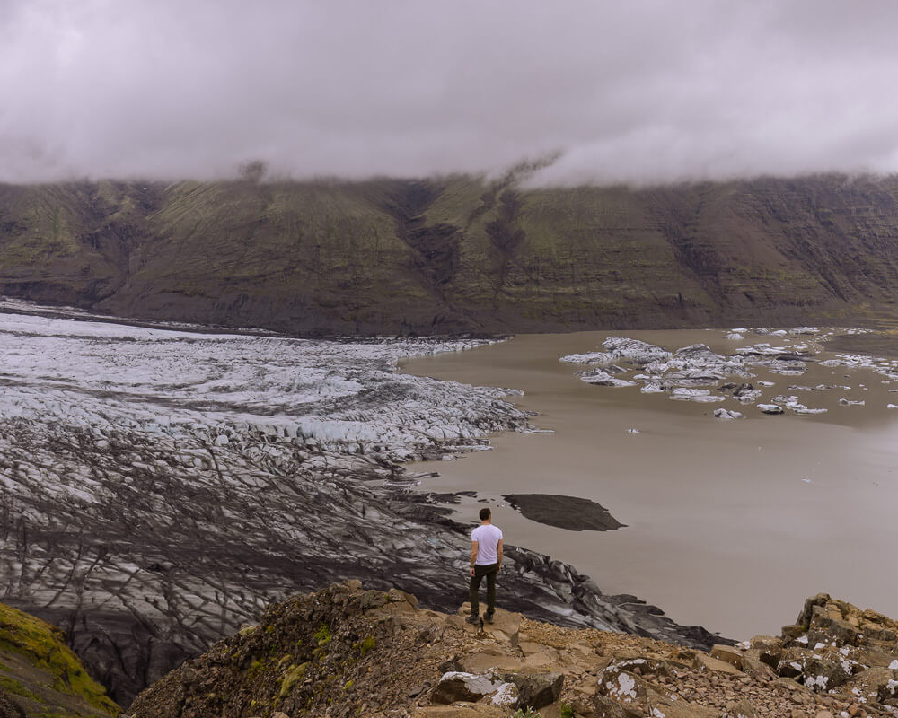 Skaftafell lookout point