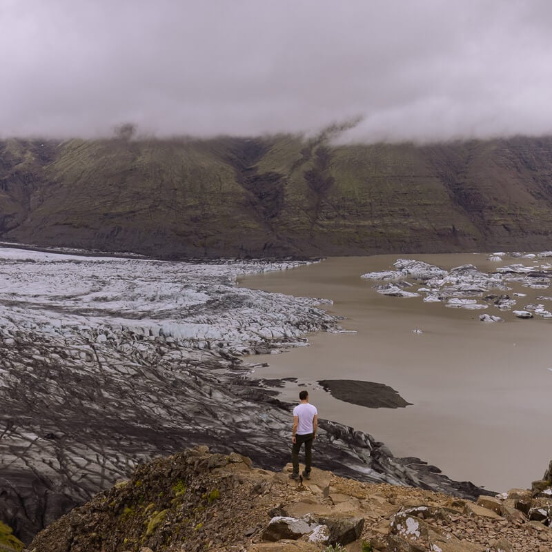 Skaftafell lookout point