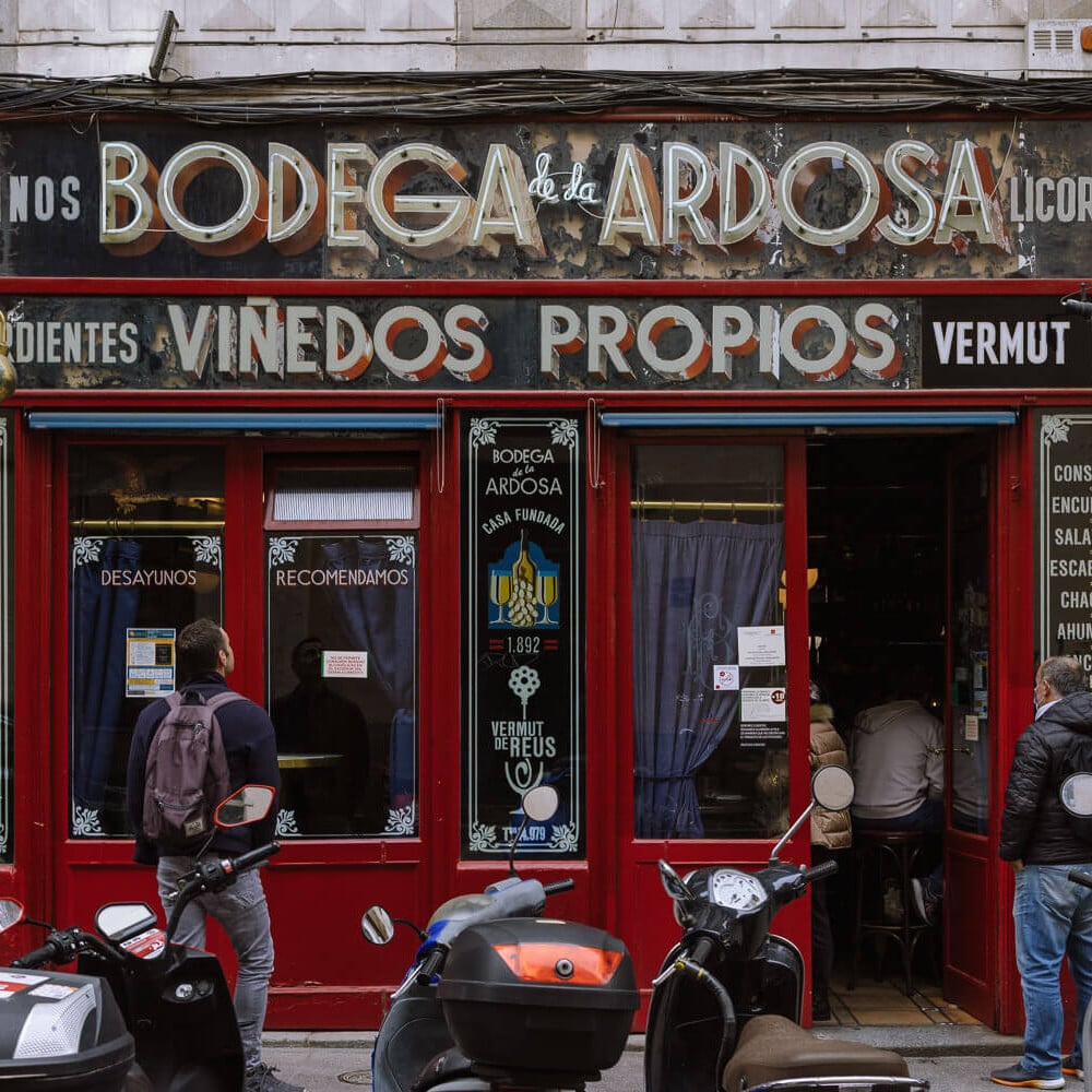 bodega malasana district madrid