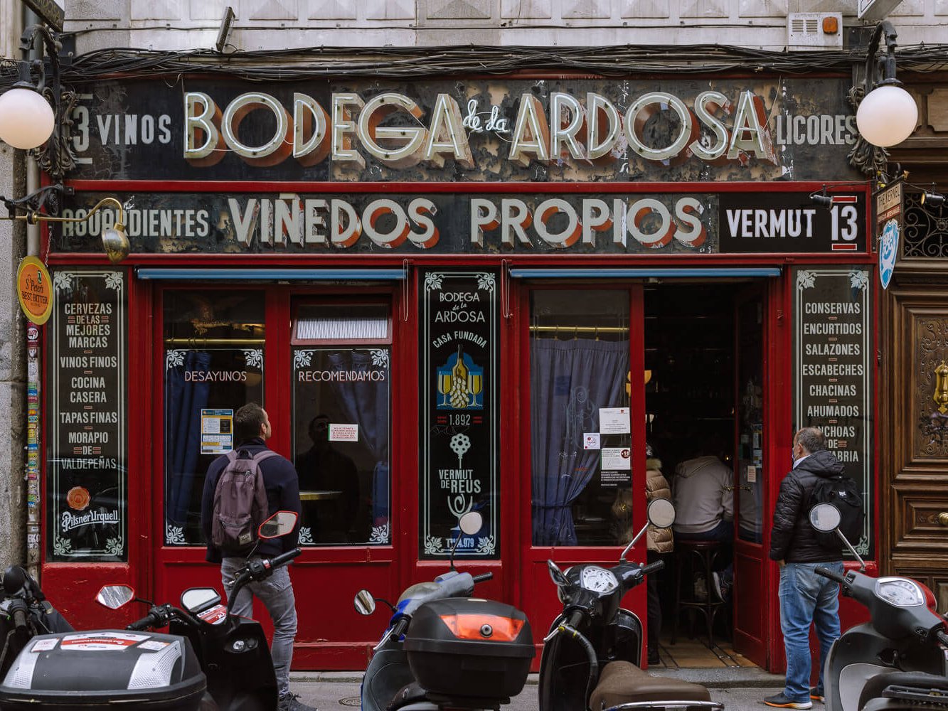 bodega malasana district madrid