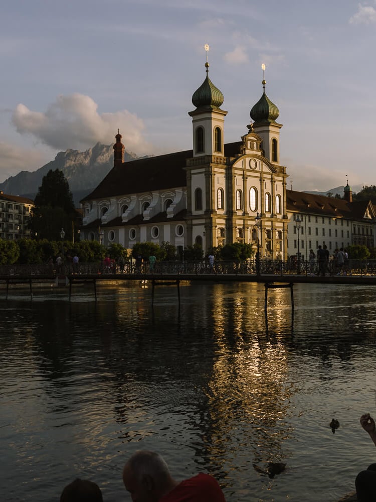 Jesuit Church Lucerne Switzerland