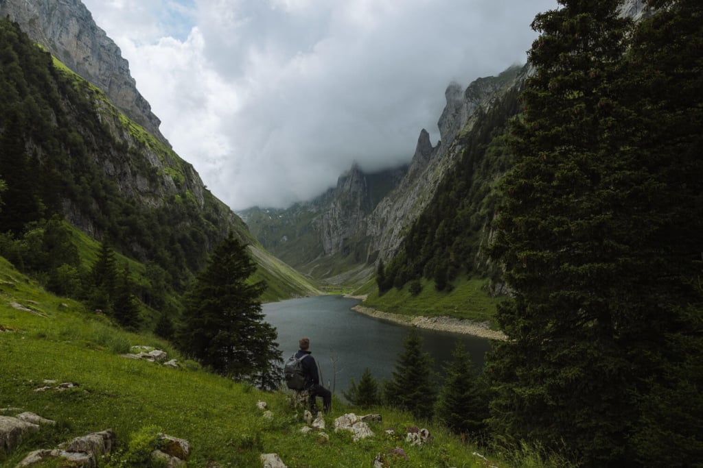 falensee lake appenzell switzerland 