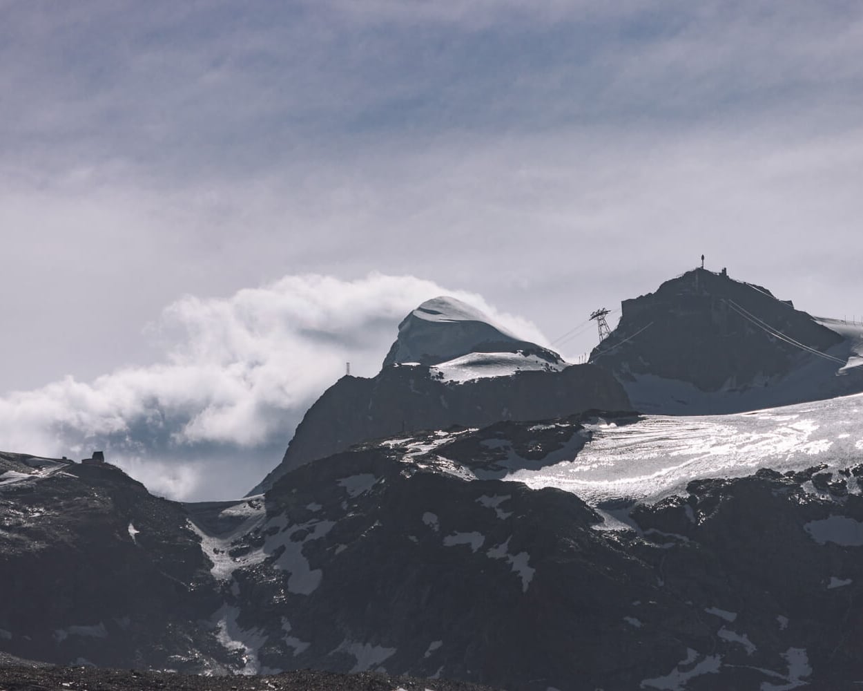 switzerland to italy cable car matterhorn alpine crossing