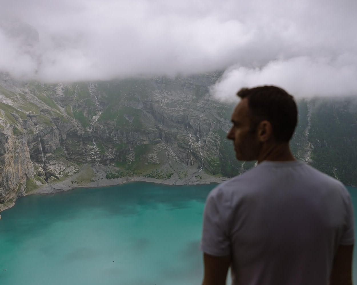 Oeschinen lake switzerland