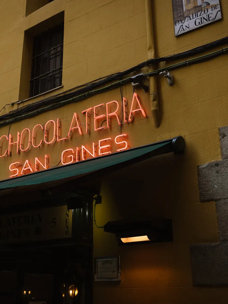 chocolateria san gines madrid
