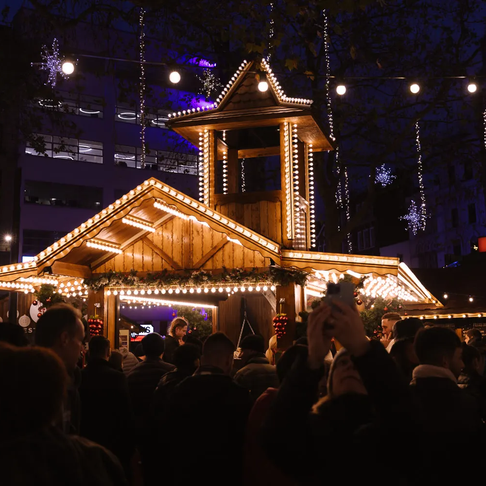 leicester square christmas market