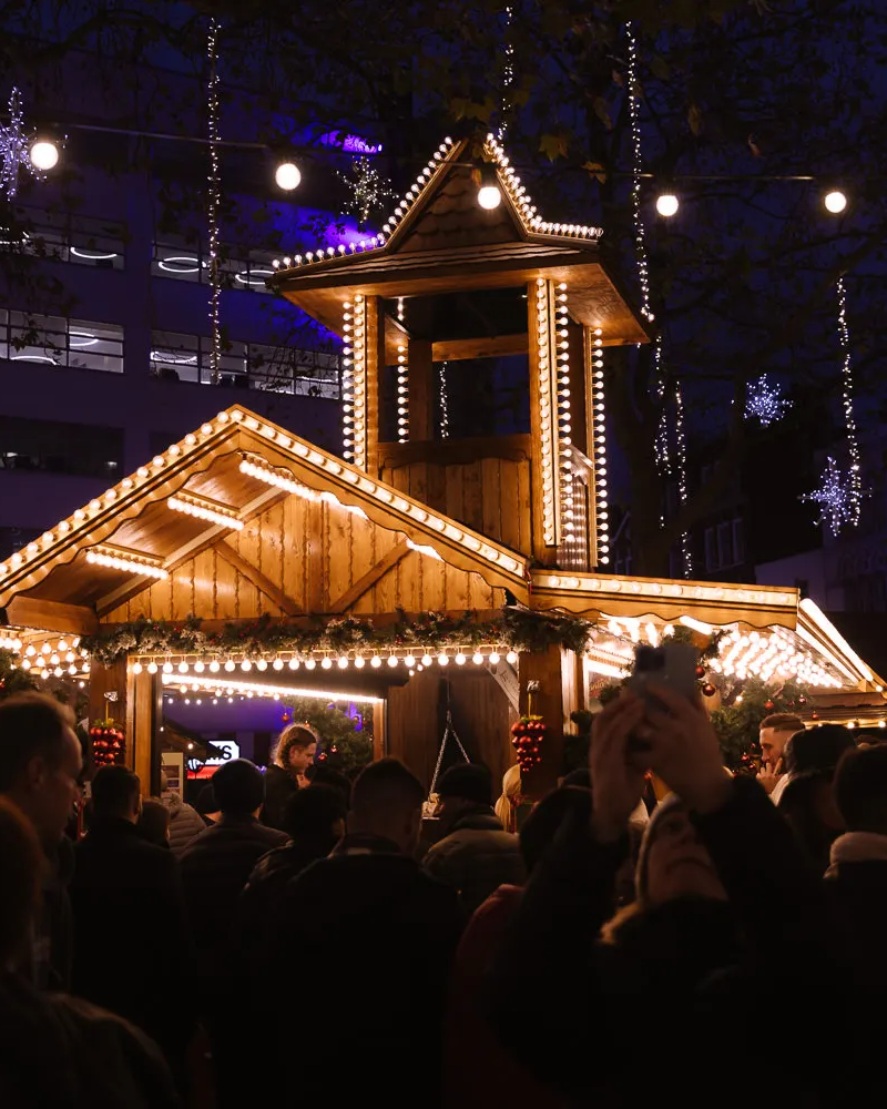 leicester square christmas market