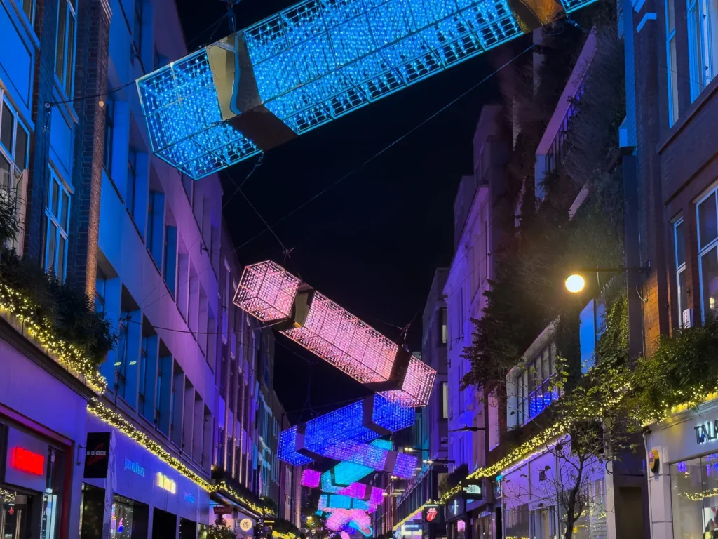 carnaby street christmas decorations 2025