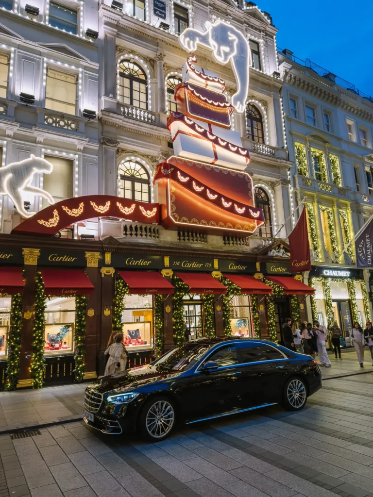 cartier christmas displays 2025