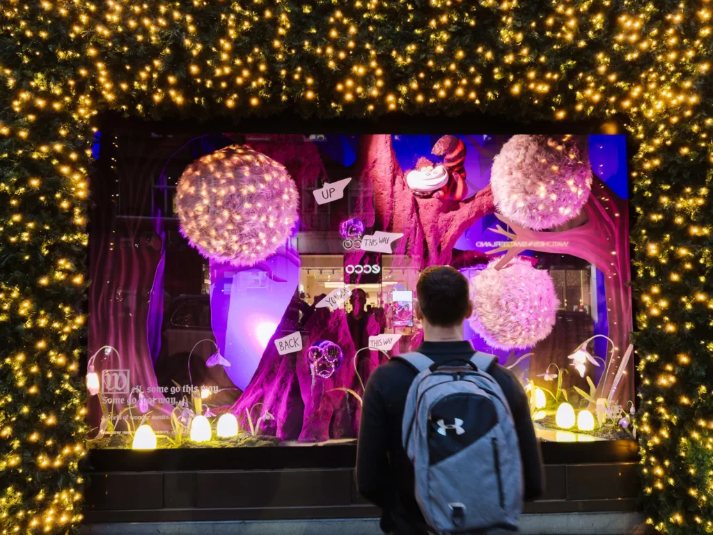 selfridges christmas windows 2025
