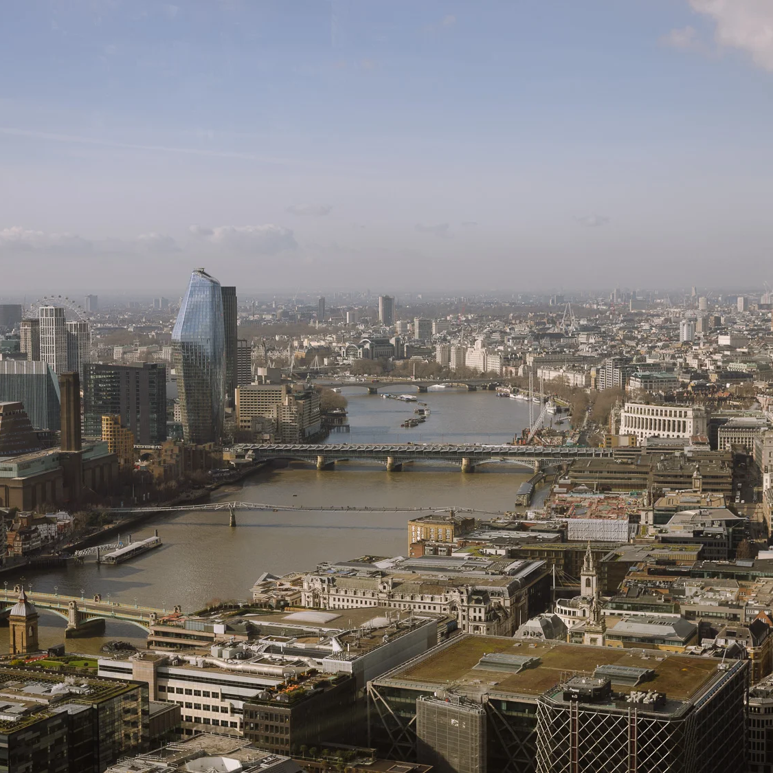 London city sky garden uai