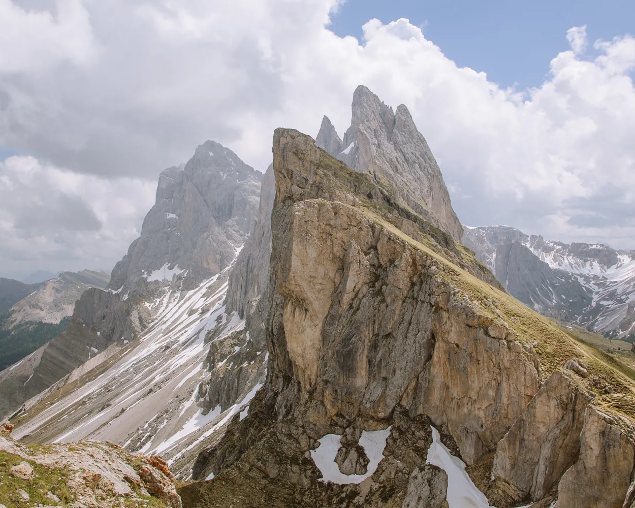 seceda ridge val gardena