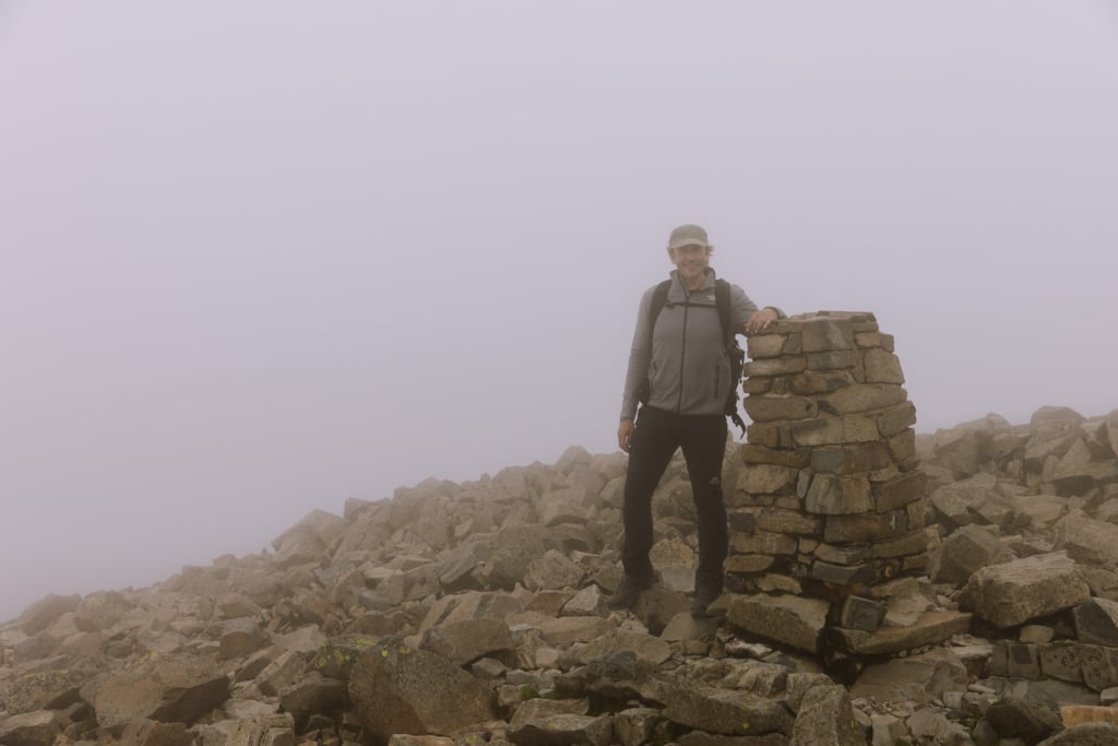 Lake District Scafell Pike summit