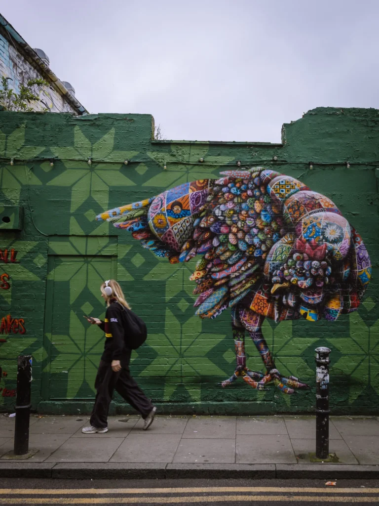 Street Art on Hanbury Street in Shoreditch