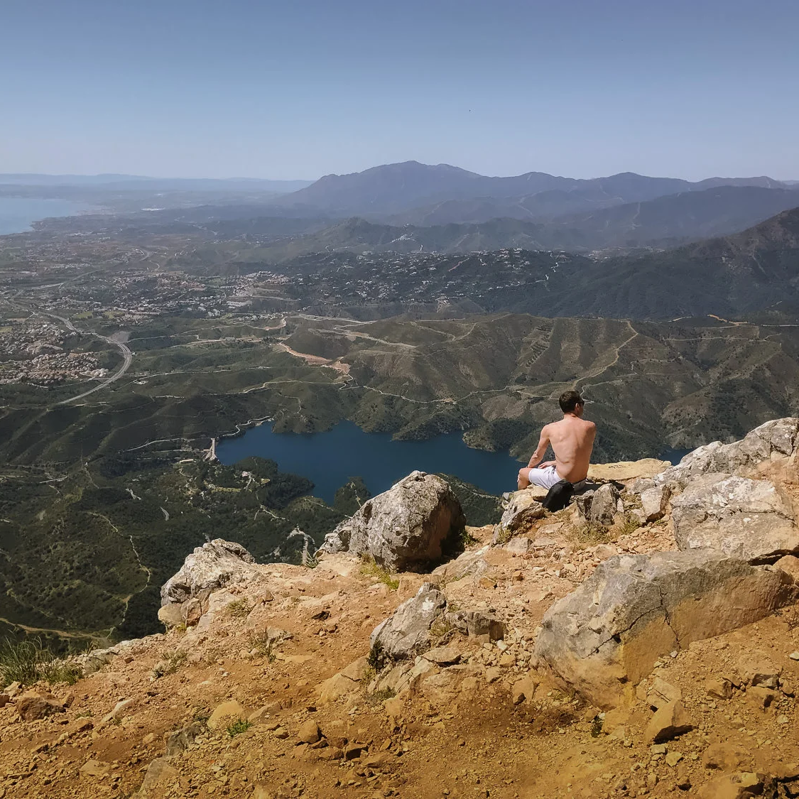 mark on the top of la concha
