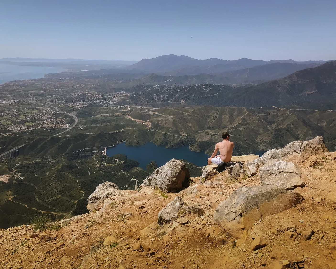 mark on the top of la concha