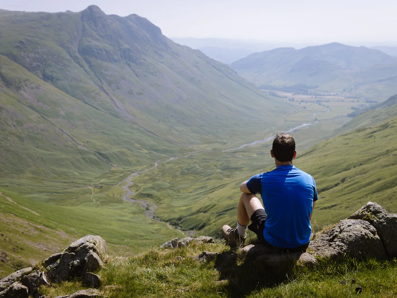 Lake District Bowfell Rossett Gill uai