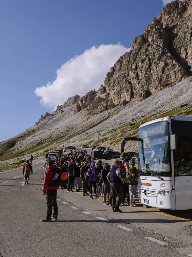 rifugio auronzo parking 3