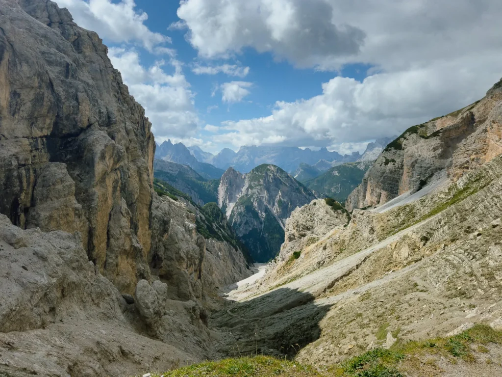 top of the pass, torre dei scarperi hike