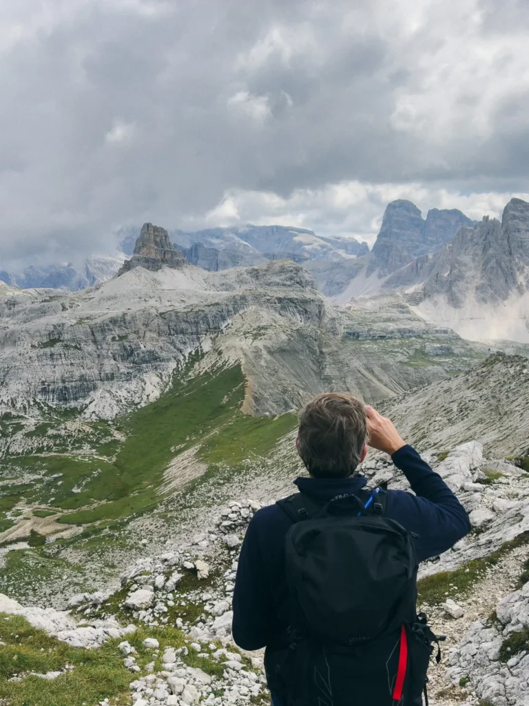 views from the torre dei scarperio hike