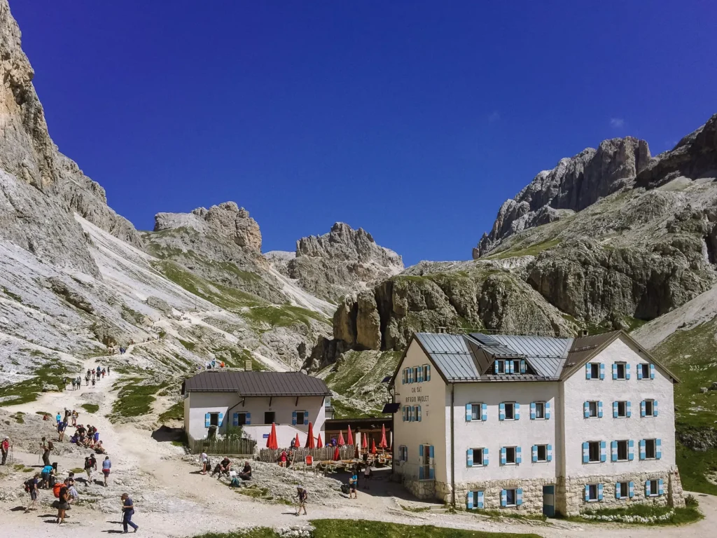 vajolet towers rifugio vajolet
