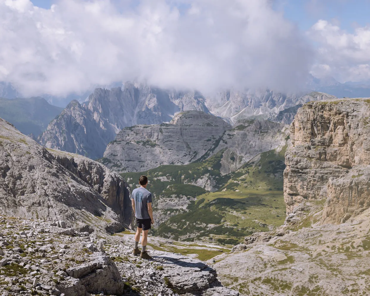 val fiscalina hike dolomites