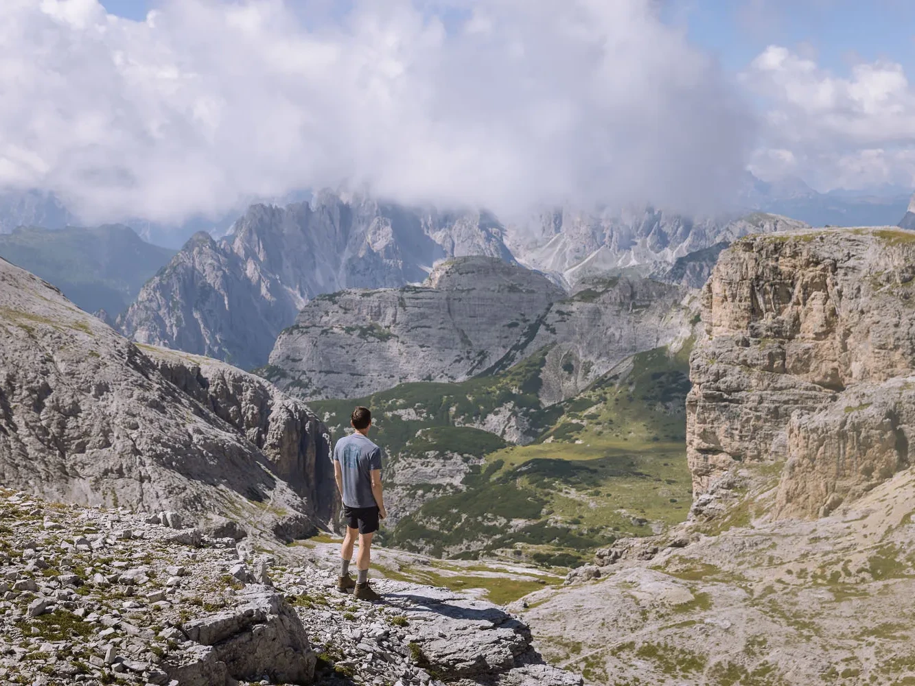 val fiscalina hike dolomites