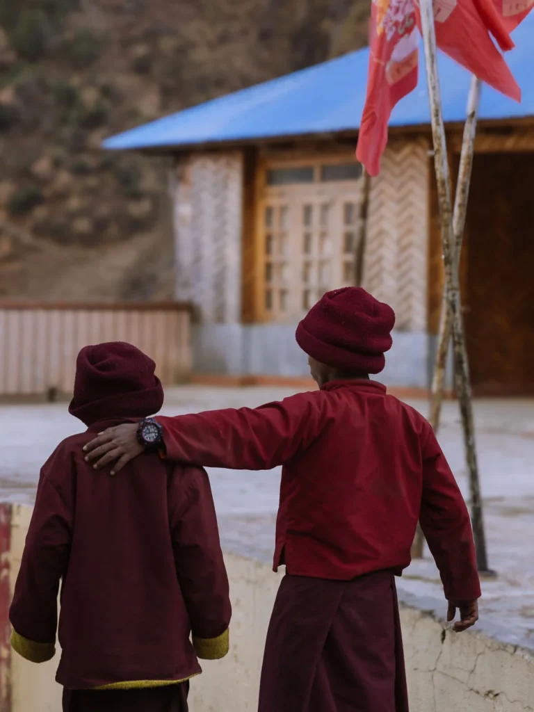 lho monastery manaslu circuit