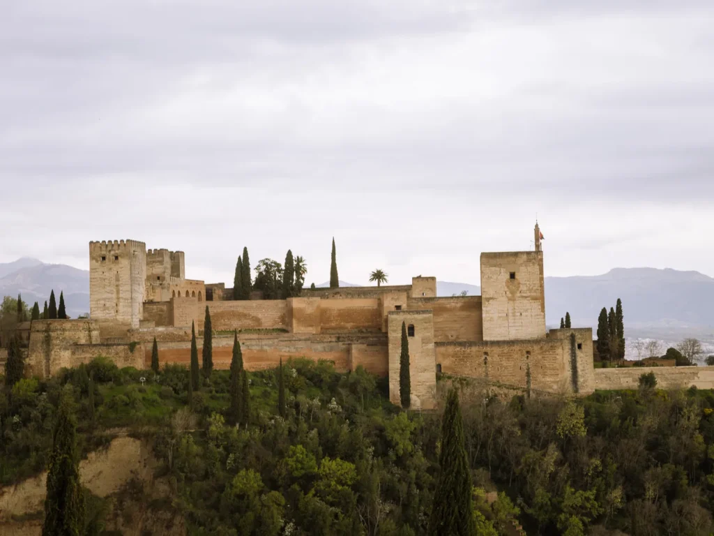 the alcazaba fortress in alhambra granada