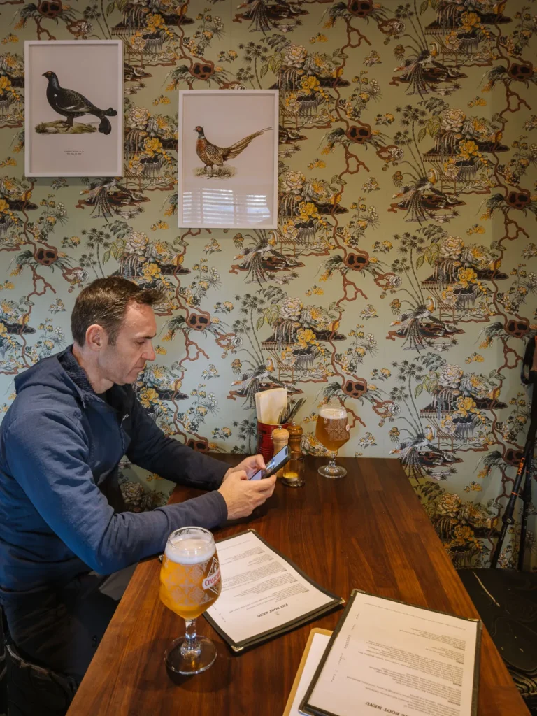 country pub in the chilterns, england