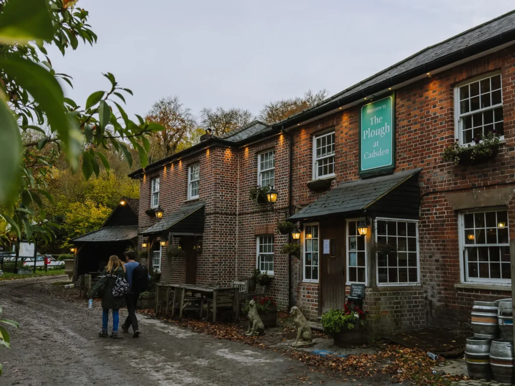 plough in cadsden chilterns pub walks