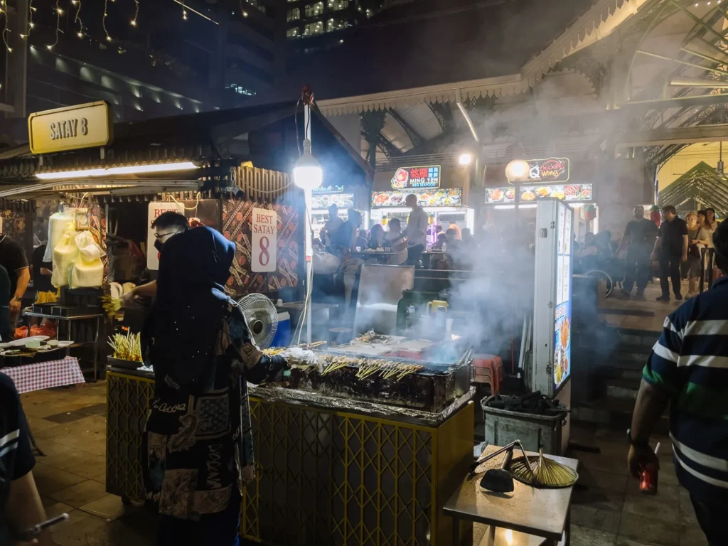 Satay Street, Singapore
