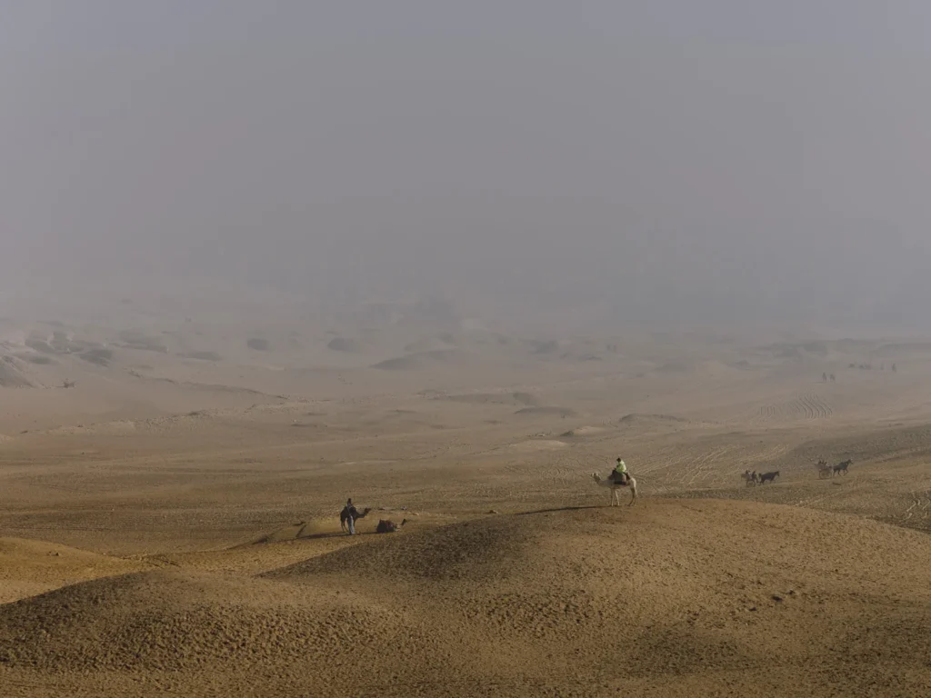desert scenes in egypt