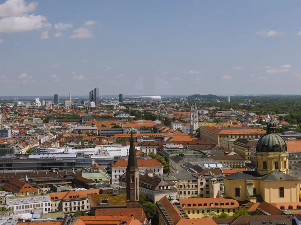 Frauenkirche views from the tower