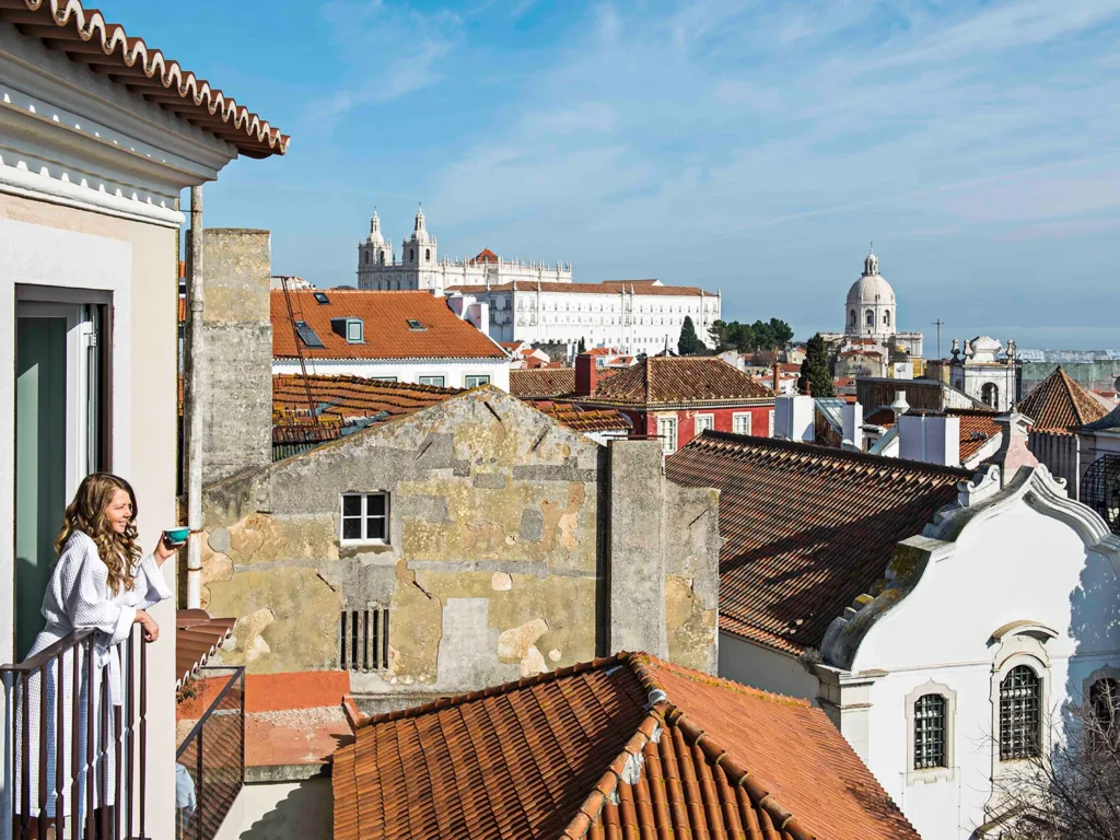 views from hotel Santiago de Alfama