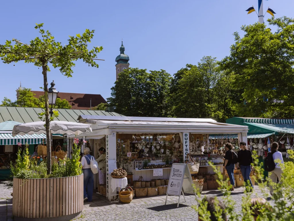 Viktualienmarkt market munich