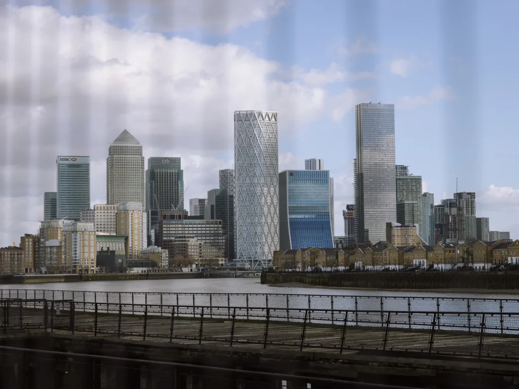 Canary Wharf from Thames