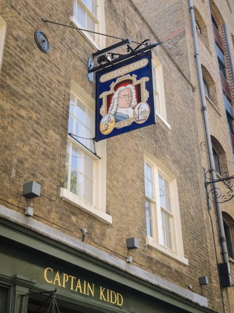 Wapping Captain Kidd Pub