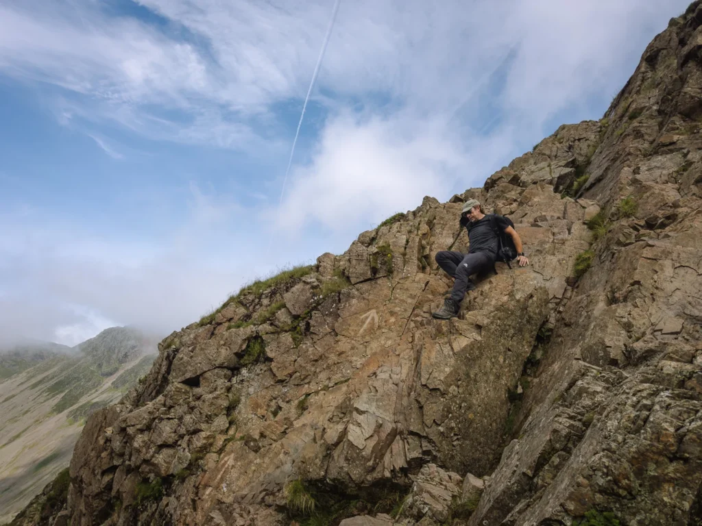 Lake District Scafell Corridor Route