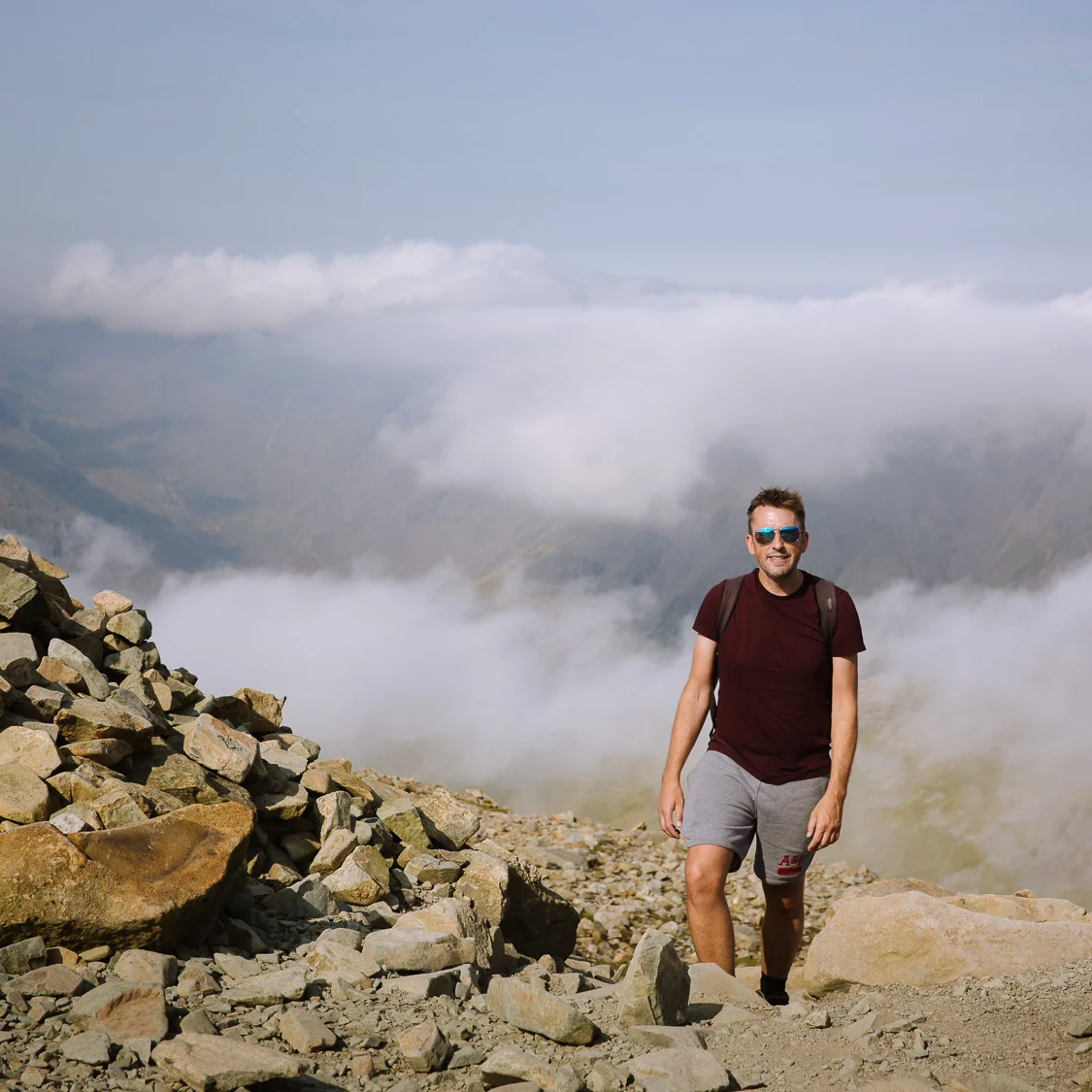 Lake District Scafell Pike Summit uai