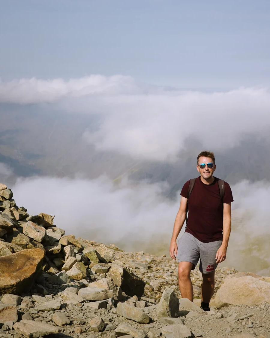 Lake District Scafell Pike Summit uai